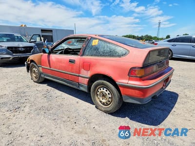 Drugie zdjęcie samochodu z przodu: 1991 HONDA CIVIC CRX 1.5 HF VIN:JHMED8360MS007855 - miniatura