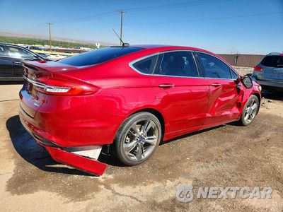 Trzecie zdjęcie samochodu z tyłu: 2017 FORD FUSION SPORT VIN:3FA6P0VP1HR179646 - miniatura