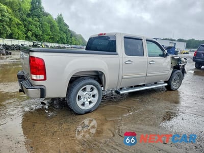Trzecie zdjęcie samochodu z tyłu: 2009 GMC SIERRA C1500 SLT VIN:3GTEC33J39G238033 - miniatura