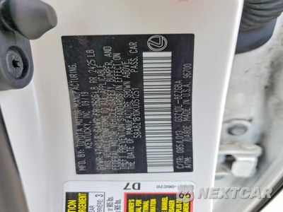 Zdjęcie 12 z 12 samochodu: 2019 LEXUS ES 350 BASE VIN:58ABZ1B10KU051251 - miniatura