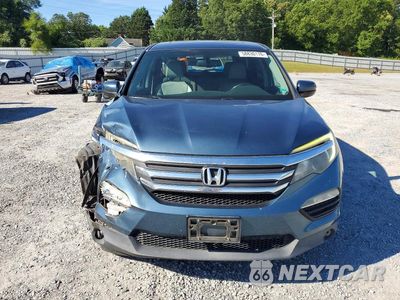 Piąte zdjęcie samochodu w środku: 2016 HONDA PILOT EXL VIN:5FNYF5H55GB023767 - miniatura