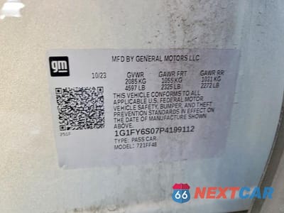 Zdjęcie 12 z 12 samochodu: 2023 CHEVROLET BOLT EUV LT VIN:1G1FY6S07P4199112 - miniatura