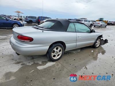 Trzecie zdjęcie samochodu z tyłu: 2000 CHRYSLER SEBRING JXI VIN:3C3EL55H1YT315207 - miniatura