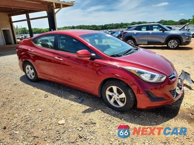 Czwarte zdjęcie samochodu z boku: 2015 HYUNDAI ELANTRA SE VIN:5NPDH4AE9FH555651 - miniatura