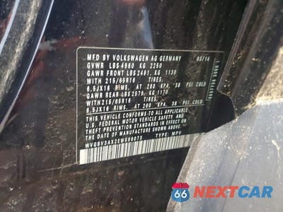 Zdjęcie 12 z 12 samochodu: 2014 VOLKSWAGEN TIGUAN S VIN:WVGBV3AX2EW596073 - miniatura