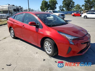 Czwarte zdjęcie samochodu z boku: 2018 TOYOTA PRIUS TWO VIN:JTDKBRFU8J3074588 - miniatura