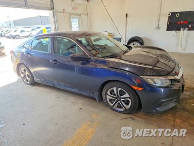 Czwarte zdjęcie samochodu z boku: 2016 HONDA CIVIC LX VIN:19XFC2F53GE017893 - miniatura