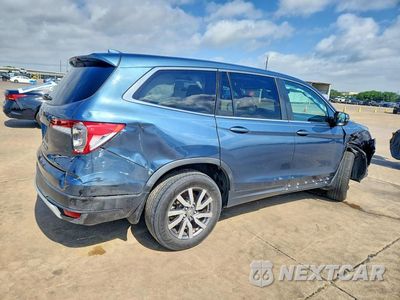 Trzecie zdjęcie samochodu z tyłu: 2020 HONDA PILOT EXL VIN:5FNYF5H56LB026784 - miniatura