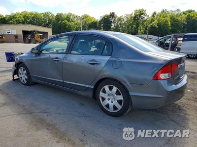 Drugie zdjęcie samochodu z przodu: 2010 HONDA CIVIC LX VIN:2HGFA1F50AH553777 - miniatura