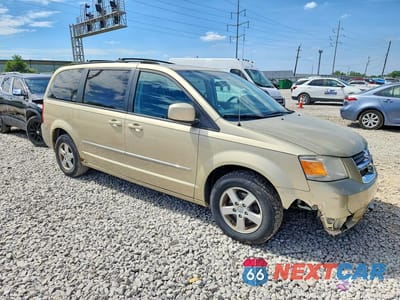 Czwarte zdjęcie samochodu z boku: 2010 DODGE GRAND CARAVAN SXT VIN:2D4RN5D17AR423872 - miniatura