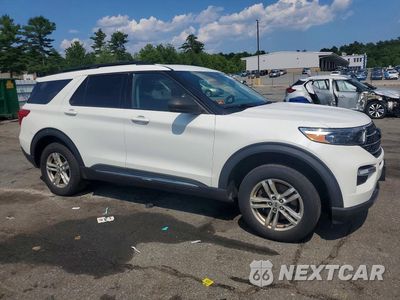 Czwarte zdjęcie samochodu z boku: 2020 FORD EXPLORER XLT VIN:1FMSK8DH3LGC38983 - miniatura