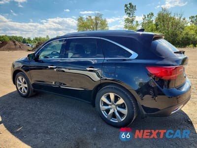 Drugie zdjęcie samochodu z przodu: 2016 ACURA MDX ADVANCE VIN:5FRYD4H93GB032114 - miniatura