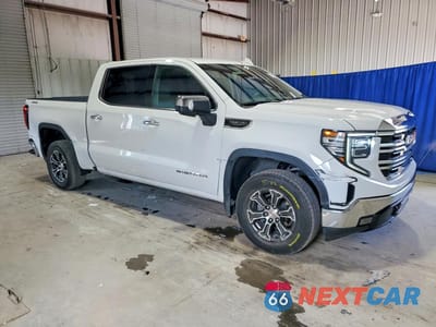 Czwarte zdjęcie samochodu z boku: 2025 GMC SIERRA K1500 SLT VIN:1GTUUDED4SZ284224 - miniatura