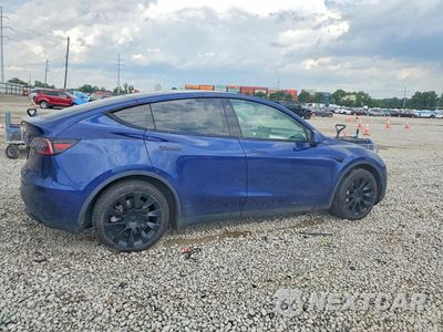 Trzecie zdjęcie samochodu z tyłu: 2022 TESLA MODEL Y VIN:7SAYGAEE9NF486456 - miniatura