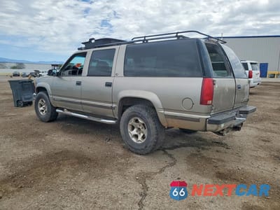 Drugie zdjęcie samochodu z przodu: 1999 CHEVROLET SUBURBAN K1500 VIN:3GNFK16R9XG232416 - miniatura