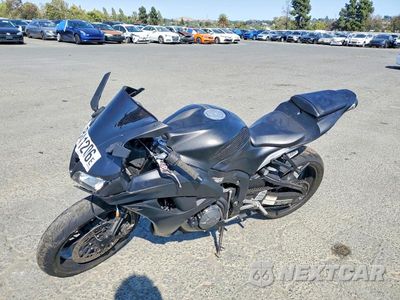 Trzecie zdjęcie samochodu z tyłu: 2007 HONDA CBR600 RR VIN:JH2PC401X7M002614 - miniatura