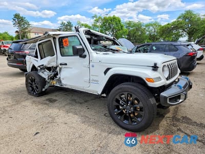 Czwarte zdjęcie samochodu z boku: 2024 JEEP WRANGLER VIN:1C4RJXP62RW233119 - miniatura
