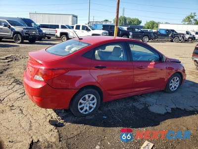 Trzecie zdjęcie samochodu z tyłu: 2014 HYUNDAI ACCENT GLS VIN:KMHCT4AEXEU777223 - miniatura