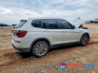 Trzecie zdjęcie samochodu z tyłu: 2016 BMW X3 XDRIVE28I VIN:5UXWX9C57G0D69970 - miniatura
