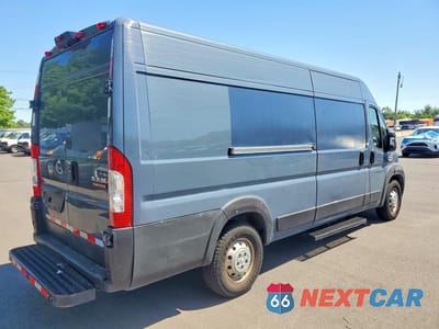 Trzecie zdjęcie samochodu z tyłu: 2020 RAM PROMASTER 3500 DELIVERY VAN VIN:3C6URVJG7LE145183 - miniatura