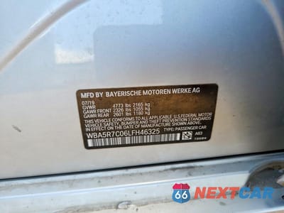 Zdjęcie 12 z 12 samochodu: 2020 BMW 330XI VIN:WBA5R7C06LFH46325 - miniatura