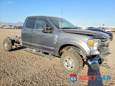 Czwarte zdjęcie samochodu z boku: 2022 FORD F250 SUPER DUTY VIN:1FT7X2B64NEG05365 - miniatura