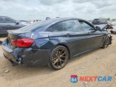 Trzecie zdjęcie samochodu z tyłu: 2020 BMW 440XI GRAN COUPE VIN:WBA4J7C09LBV99506 - miniatura