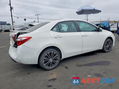 Trzecie zdjęcie samochodu z tyłu: 2016 TOYOTA COROLLA S PLUS VIN:5YFBURHE2GP466725 - miniatura