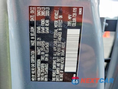 Zdjęcie 13 z 13 samochodu: 2023 VOLVO XC40 RECHARGE PLUS VIN:YV4ED3UW4P2958094 - miniatura