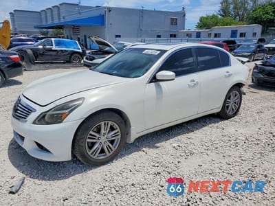 2010 INFINITI G37 SEDAN X JN1CV6AR8AM459661 - główne zdjęcie licytacji z USA - miniatura