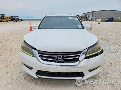 Piąte zdjęcie samochodu w środku: 2014 HONDA ACCORD EXL VIN:1HGCR3F89EA008313 - miniatura
