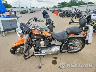 Trzecie zdjęcie samochodu z tyłu: 2000 HARLEY-DAVIDSON FLSTF VIN:1HD1BMY11YY013676 - miniatura