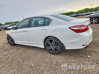 Drugie zdjęcie samochodu z przodu: 2017 HONDA ACCORD SPORT VIN:1HGCR2F56HA187284 - miniatura