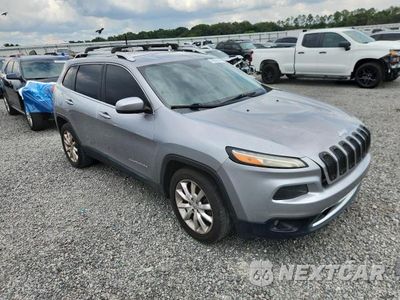 Czwarte zdjęcie samochodu z boku: 2017 JEEP CHEROKEE LIMITED VIN:1C4PJLDB3HW522266 - miniatura
