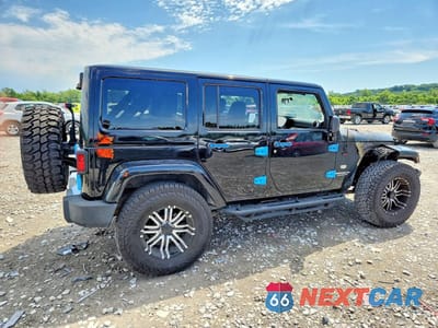 Trzecie zdjęcie samochodu z tyłu: 2011 JEEP WRANGLER UNLIMITED JEEP 70TH ANNIVERSARY VIN:1J4BA7H13BL590878 - miniatura