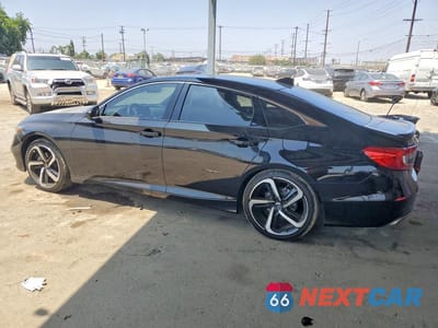 Drugie zdjęcie samochodu z przodu: 2019 HONDA ACCORD SPORT VIN:1HGCV2F36KA021980 - miniatura