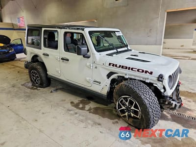 Czwarte zdjęcie samochodu z boku: 2026 JEEP WRANGLER RUBICON VIN:1C4PJXFG6TW178635 - miniatura