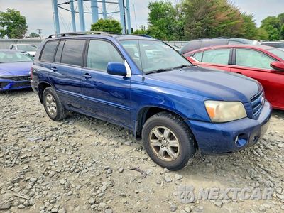 Czwarte zdjęcie samochodu z boku: 2005 TOYOTA HIGHLANDER VIN:JTEEP21A450127373 - miniatura