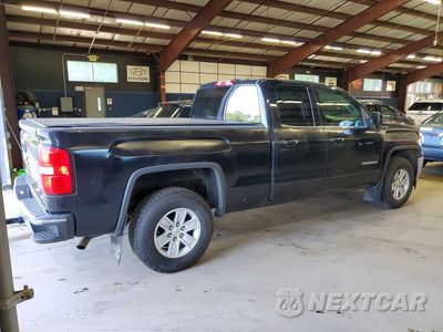 Trzecie zdjęcie samochodu z tyłu: 2017 GMC SIERRA K1500 SLE VIN:1GTV2MEHXHZ239441 - miniatura