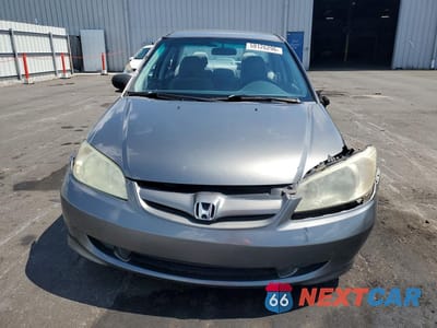 Piąte zdjęcie samochodu w środku: 2005 HONDA CIVIC DX VP VIN:1HGES16315L016061 - miniatura