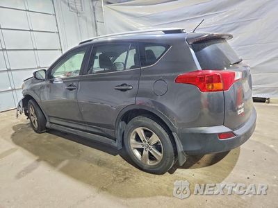 Drugie zdjęcie samochodu z przodu: 2015 TOYOTA RAV4 XLE VIN:JTMRFREV3FD134436 - miniatura