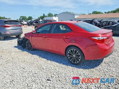 Drugie zdjęcie samochodu z przodu: 2016 TOYOTA COROLLA S PLUS VIN:2T1BURHE2GC702449 - miniatura