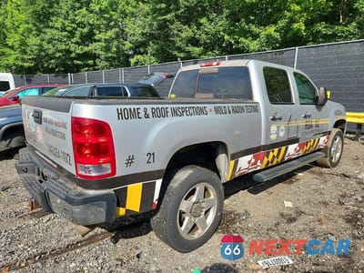 Trzecie zdjęcie samochodu z tyłu: 2014 GMC SIERRA K2500 SLE VIN:1GT120EG0EF161862 - miniatura