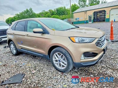 Czwarte zdjęcie samochodu z boku: 2021 FORD EDGE SEL VIN:2FMPK4J96MBA16149 - miniatura