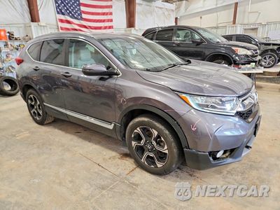 Czwarte zdjęcie samochodu z boku: 2018 HONDA CR-V TOURING VIN:5J6RW2H96JL031610 - miniatura