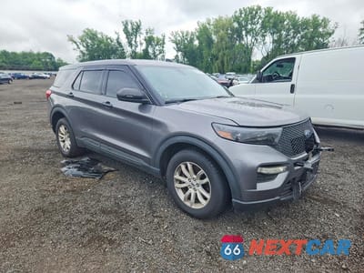 Czwarte zdjęcie samochodu z boku: 2020 FORD EXPLORER POLICE INTERCEPTOR VIN:1FM5K8AB7LGC15249 - miniatura