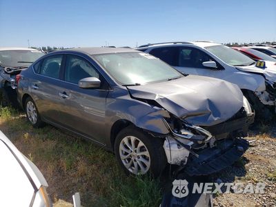 Czwarte zdjęcie samochodu z boku: 2019 NISSAN SENTRA SV VIN:3N1AB7AP9KY455203 - miniatura