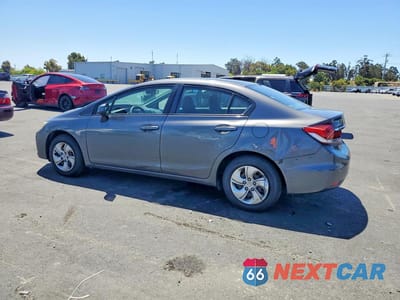 Drugie zdjęcie samochodu z przodu: 2013 HONDA CIVIC LX VIN:2HGFB2F57DH597976 - miniatura