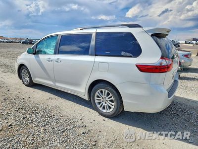 Drugie zdjęcie samochodu z przodu: 2017 TOYOTA SIENNA XLE 8-PASSENGER VIN:5TDYZ3DCXHS845896 - miniatura