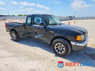 Czwarte zdjęcie samochodu z boku: 2002 FORD RANGER SUPER CAB VIN:1FTYR14U82PA80217 - miniatura
